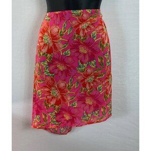 BEACH RIOT Melanie Sarong in Miami Peony One Size Beach Wrap